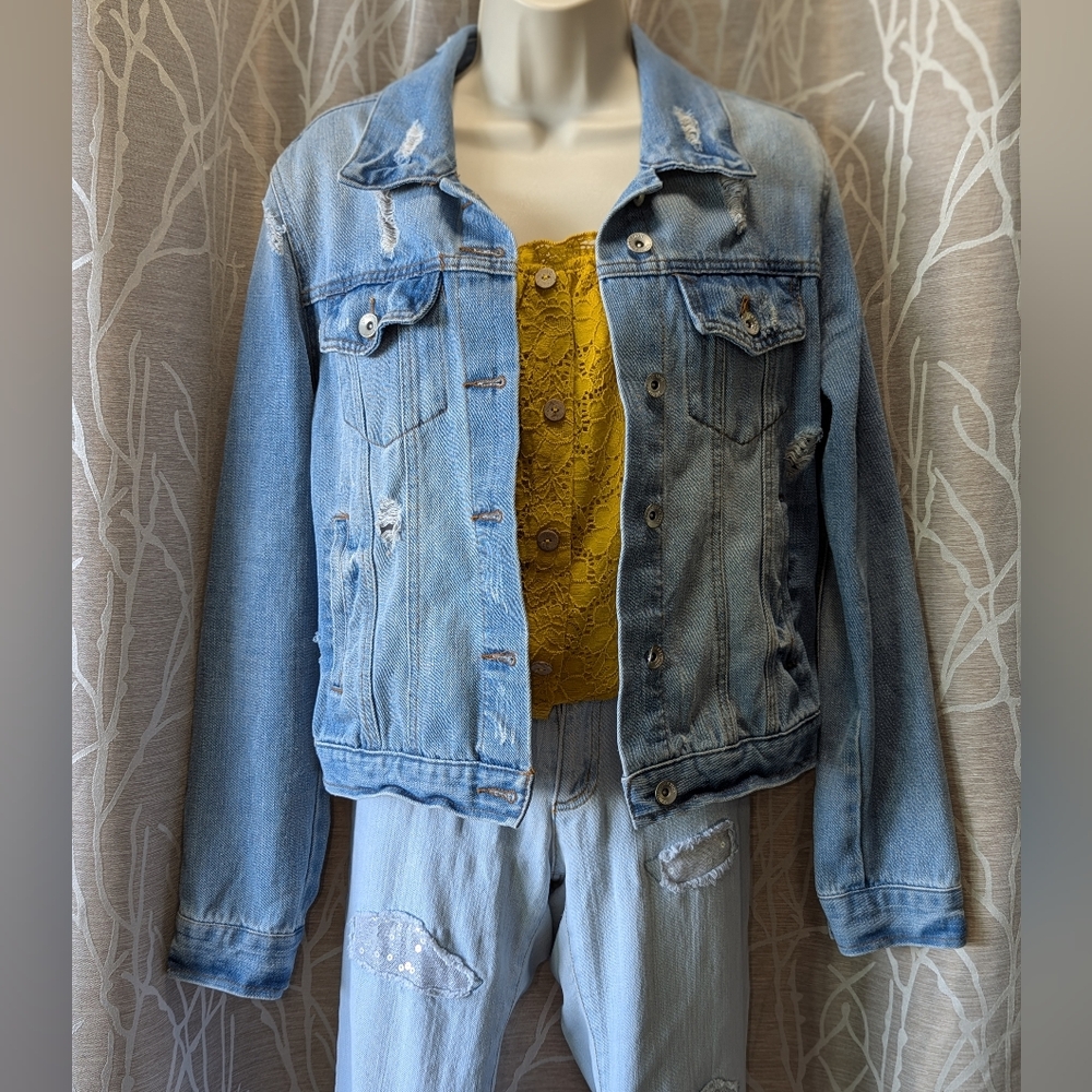 Ci Sono Light‎ Blue Jean Jacket